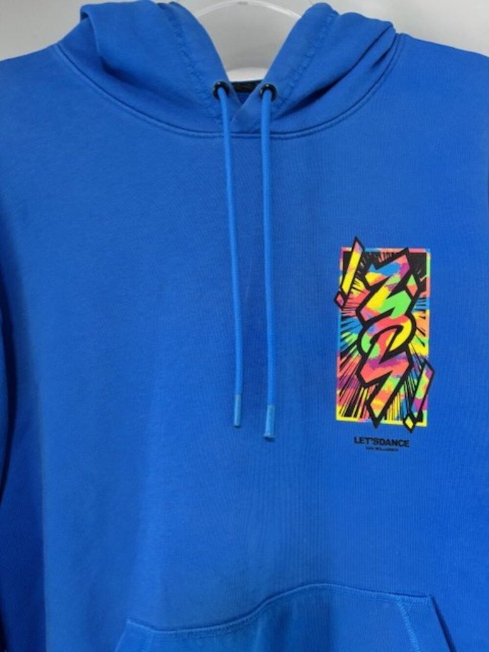 Jordan Men’s M Blue Dri‑FIT “Let’s Dance” Zion Williamson Graphic Hoodie